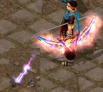 More information about "L130 Reddish Bow + Arrows"